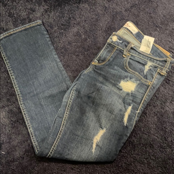 Hollister Denim - Hollister Co Straight Ankle/Mom Jeans